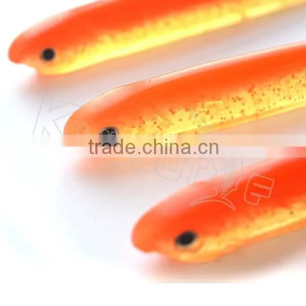 CHSOFT30 Soft Bait Fish Fishing Lure With 3D Eyes Mixed Colors for Fishing Shop photo-3
