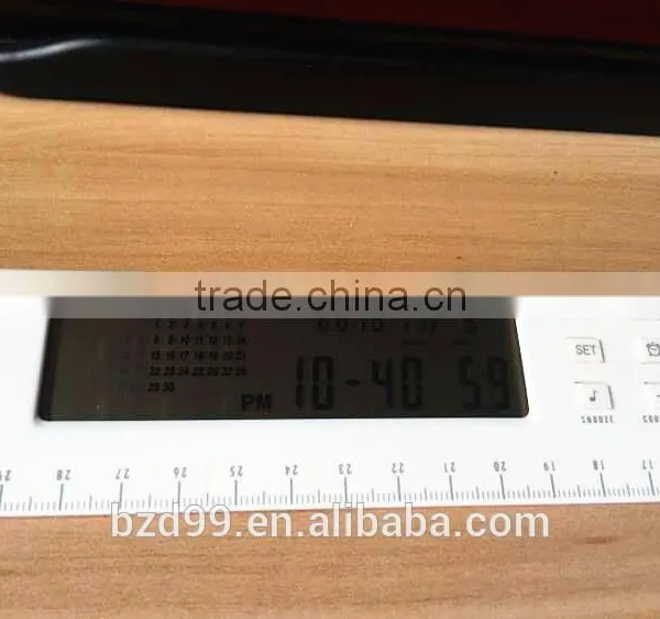 Promotional for Student/ Office/ Housework Pratical Functional Electric LCD Ruler Calculator With Digital Clock/ Alarm photo-4