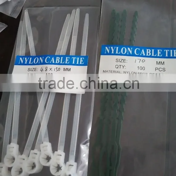JIESHUO UL Mountable Head Ties Nylon Cable Tie photo-2