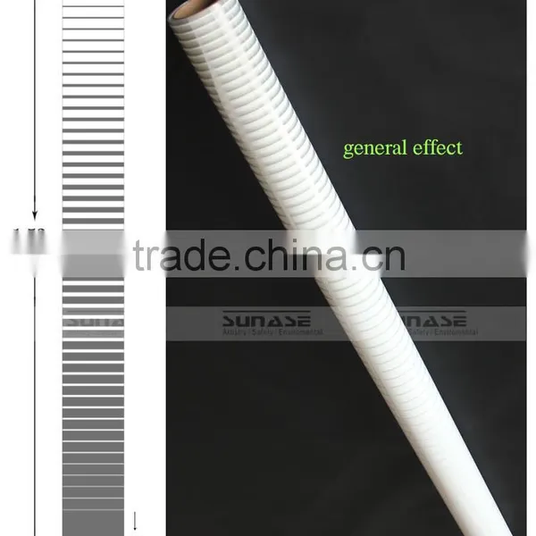Decorative PET Gradation White Stripe Protective Self Adhesive Film photo-6