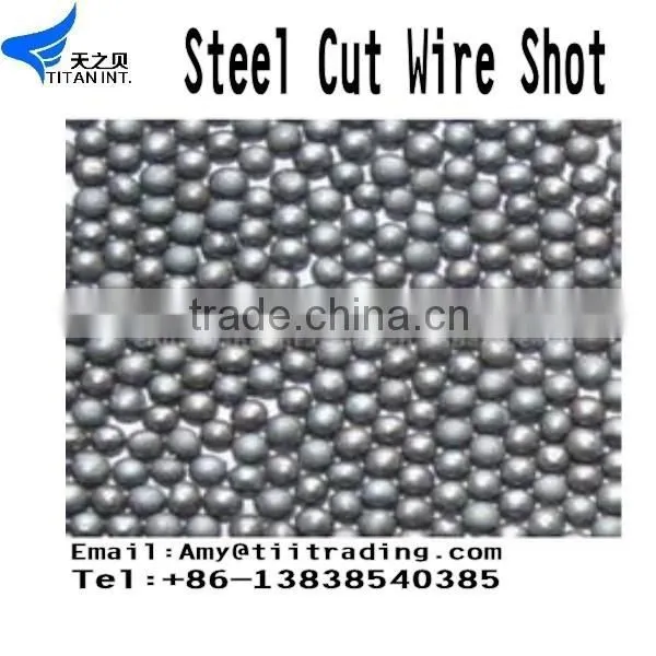 Stainless Steel Cut Wire Shot Sand Blasting Grit Steel Shot photo-3