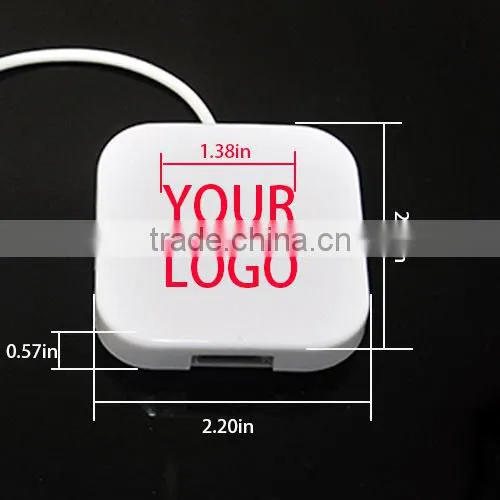 USB 2.0 Hub Portable Mini Hub Can Be Printed Logo on Hub photo-5