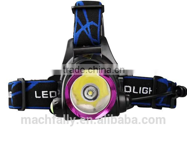 Machfally Wholesale Product 3- Mode 500 Lm XML T6 Led Rechargeable Headlamp 10w Telescopic Zoom Strong Light Headlamp For Camp photo-3