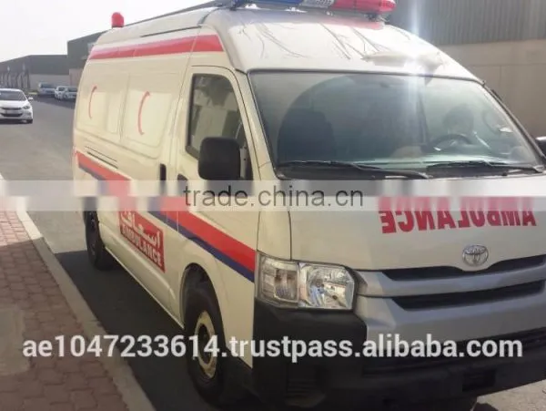 Toyota Hiace Hi Roof Ambulance