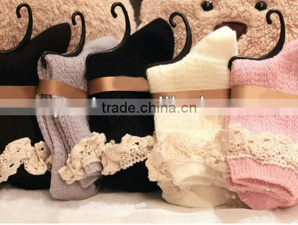 Fashion Socks Cotton Lace Socks Retro Style Palace