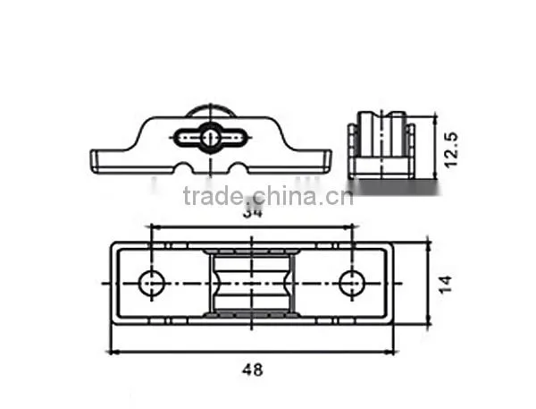 Sliding Window Roller,Nylon Pulley,Needle Roller Bearing photo-6