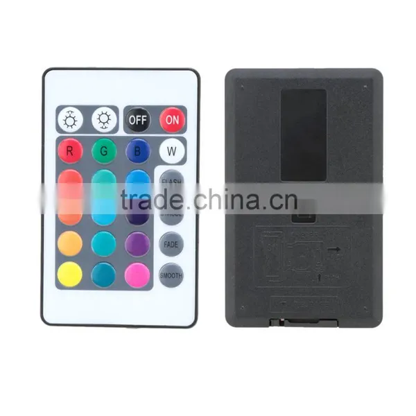 RGB Color Remote Control Dimmer DC 12V 24keys Mini Wireless IR LED Controller for Led Strip Light SMD 5050 / 3528 photo-6
