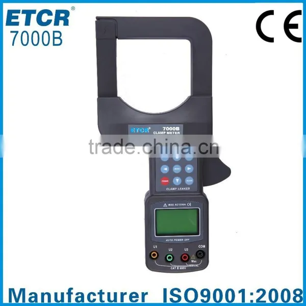ETCR7000B Large Caliber Clamp Current Meter electrical meter