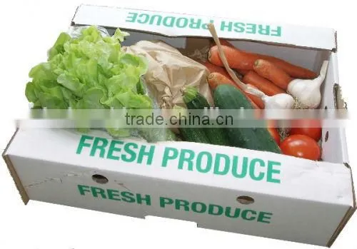 Corrugated Carton Box Packaging Fresh Fruit and Vegetable photo-4
