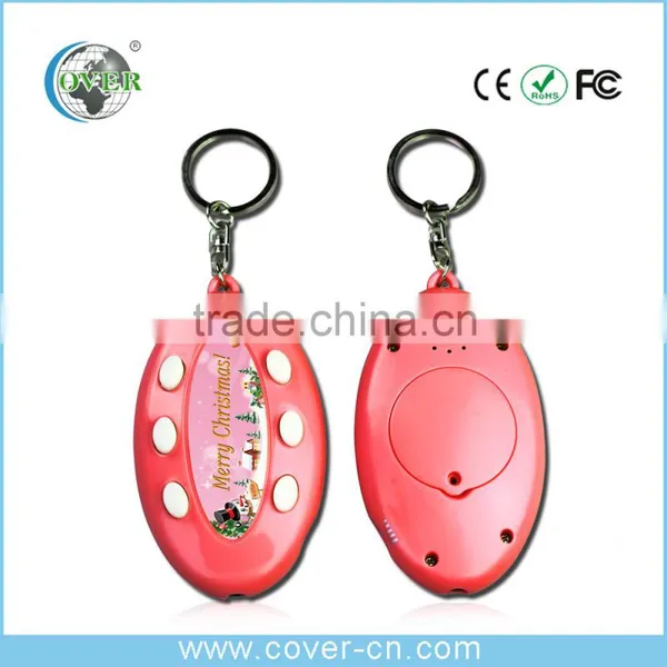 2015 Merry Christmas Sound Key Chain for Promotion Gift photo-5