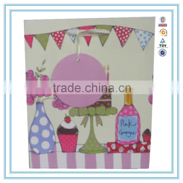 Wholesale Cheap Printed Custom Paper Bag for Shopping photo-3