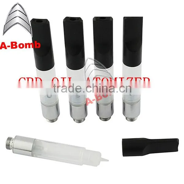2015 A-bomb Hot Sale New Product Wholesale Cbd Atomizer/cbd Cartridge/cbd Oil Cartridge