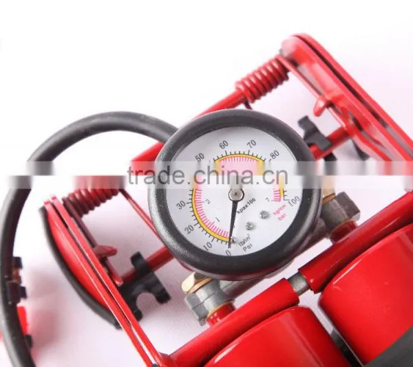 Durable High Pressure JL9209 With Pressure Gauge Foot Bicycle Pump photo-3