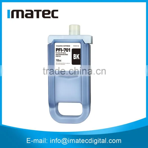Top Replacement Solution Pigment IPF8000 Ink Cartridge PFI-701 700ML Plug and Play photo-5