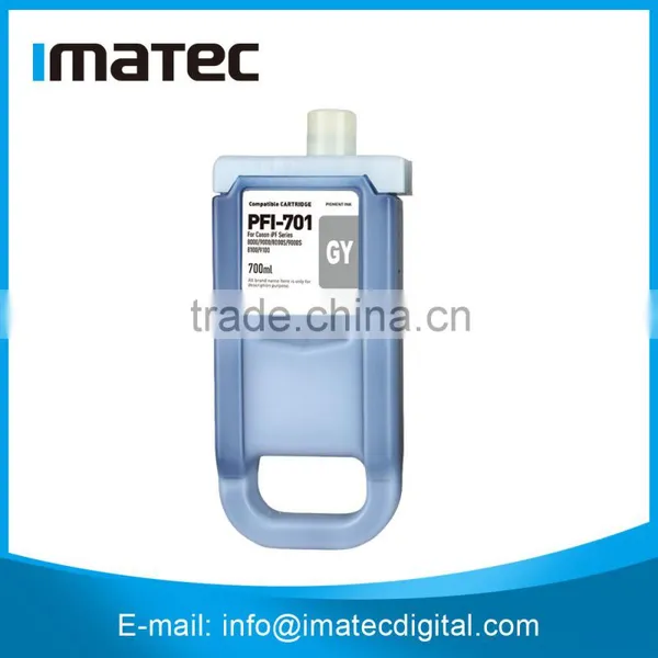 700ML Plug And Play Lucia Pigment PFI-701Ink Cartridge For Canon IPF8000 photo-5