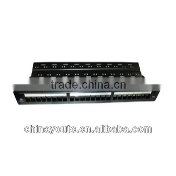 UTP Blank Patch Panel With Back Bar,24 Port
