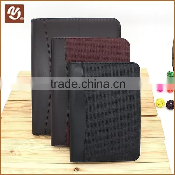 2016 Latest design portfolio folder, 3 ring binder portfolio, portfolio file folder