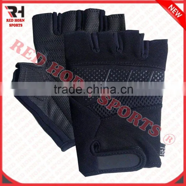 Top Quality Short Finger Racing Gloves, Gel Padded Riding GLoves photo-4