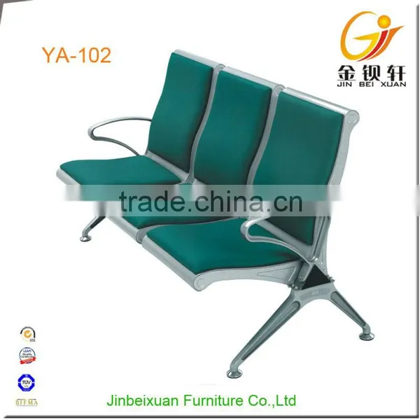 Green Color PU Cushion Hospital Waiting Chairs YA-102