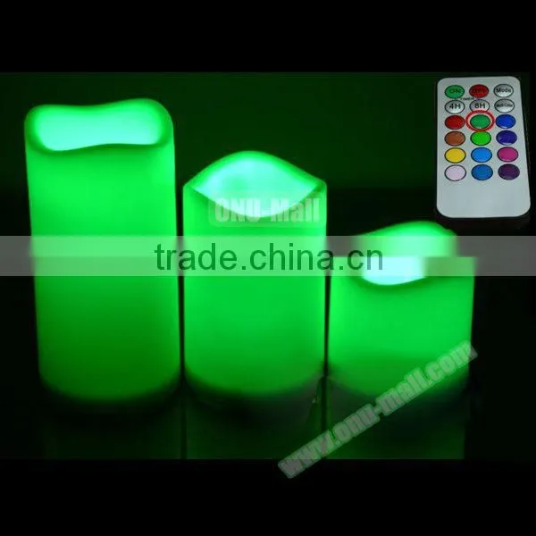 Most Popular Flameless LED Candle Light With Remote, Ivory Color Remote LED Candle photo-3
