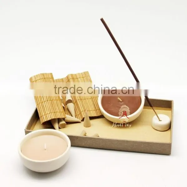 Special Design Scented Candle Set With Ceramic Bowl photo-2