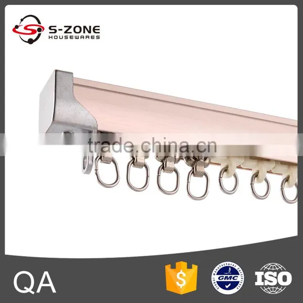 Golden Plastic Runner Curtain Track Made in China photo-4