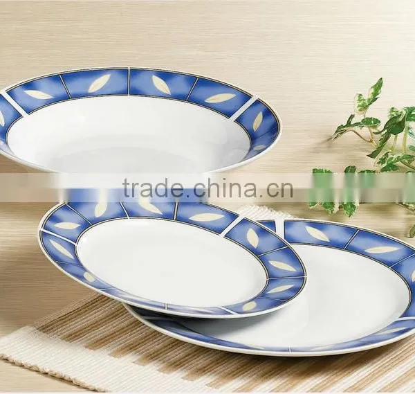 18pcs Super White Porcelain Dinnerware,hotel Ware,ceramic Dinner Set