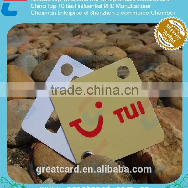 Custom Plastic Luggage Tags / Cut Out Pvc Luggage Tag With Holes photo-5
