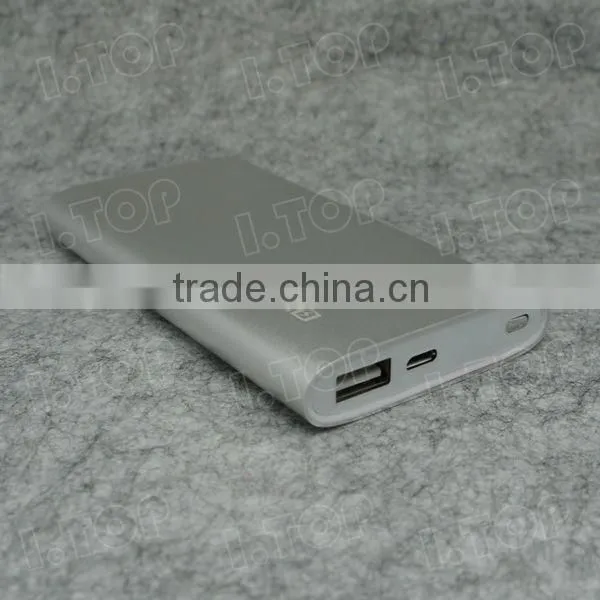 2015 Best Selling Top Quality High Capacity Power Bank 6000mAh