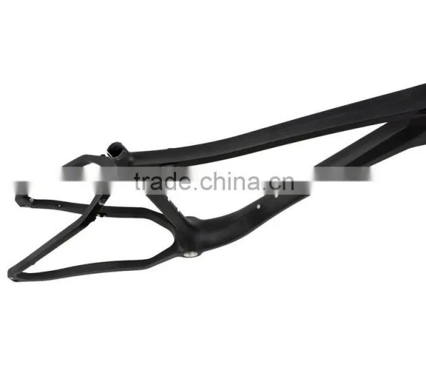 26er Carbon Snow Fat Bike MTB Frame Frameset AG100, China 2015 New Design 26er Fat Bike Frame 100mm BB Width 197mm Rear Spacing photo-4