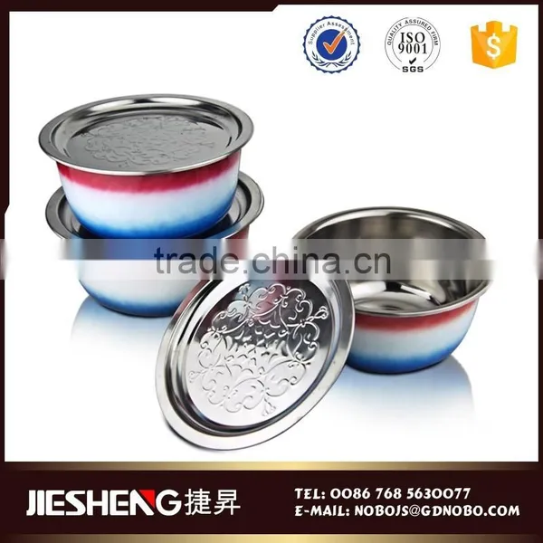 Elegant and Various Design Stainless Steel Bowl With Lid photo-4