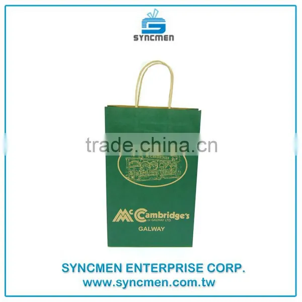 Popular Custom Printed Paper Bag for Grocery or Food photo-3