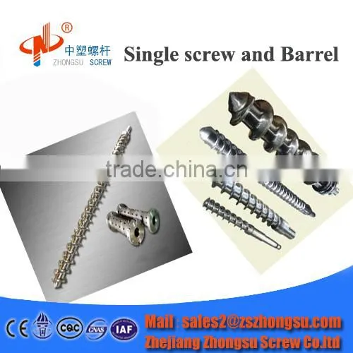 Silicon Rubber Extruder Screw and Barrel/Feed Rubber Screw Barrel for Rubber Machine photo-6