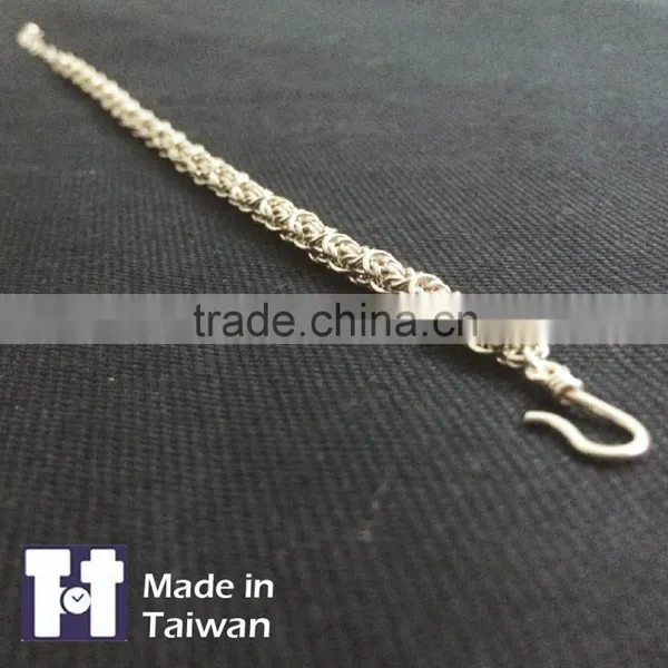 Customized 925 Byzantium Sterling Silver Bracelet For Women's photo-3