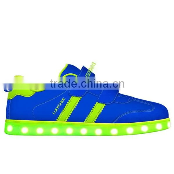 Original Shiny Design Kids LED Shoe, Top Selling Kids LED Skate Shoe, OEM KIDS LED Sport Shoe photo-2