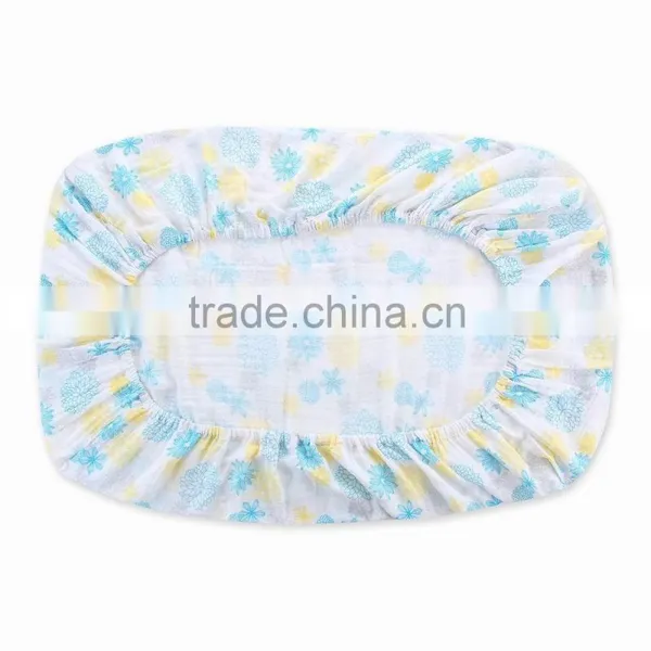100 Organic Cotton Fitted Crib Sheet for Baby Bed,cotton Knitted Bed Sheets for Kids Quality Choice photo-2