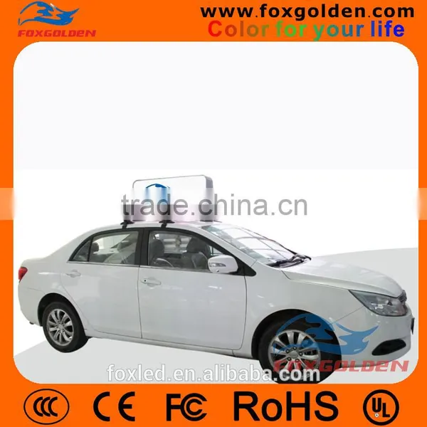 Wholesales P6 HD Taxi Roof Outdoor Advertising Led Display Screen Sign for Message Quality Choice Most Popular photo-2