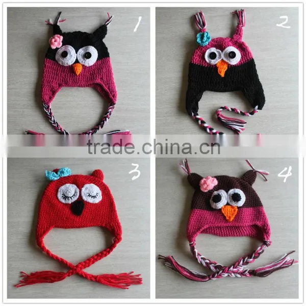 Crochet Owl Hat,baby Owl Hat,lovely Hat