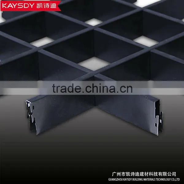 Different Types of Open Metal Grid Aluminum Suspended Decorative False Ceiling Panel photo-4