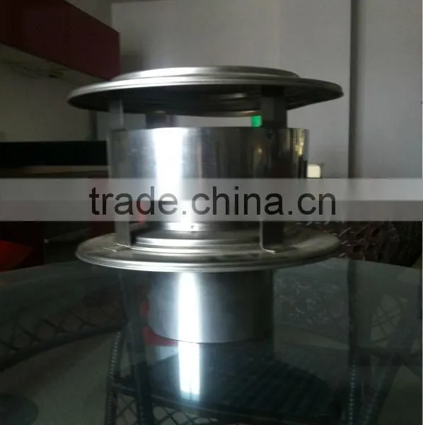 CE Terracotta Chimney Cowl Clay Chimney Cap Stainless Steel Rain Cap Fireplace and Stove Top Flue Pipe Fittings Flue Kits photo-3