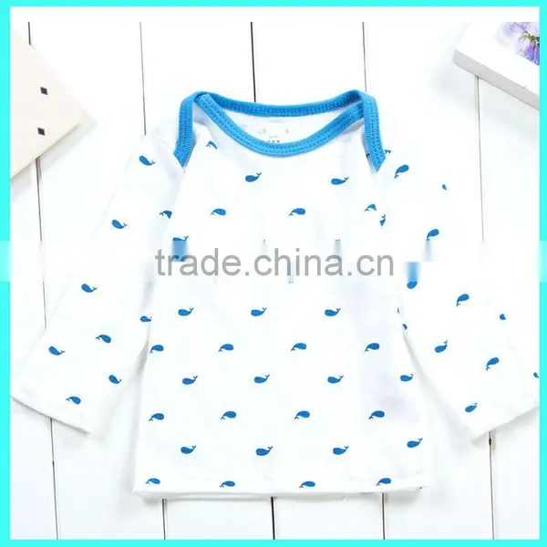 Factory Supply Embroidery Infant Boys Shirt in Cotton photo-6