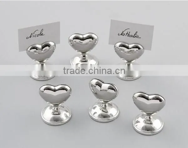 Wedding Favor--Heart Place Card Holder photo-3