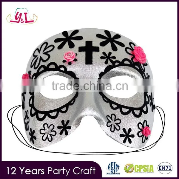 Malena Silver Casanova Mask Day of the Dead Mask Custom Plastic Mask Quality Choice