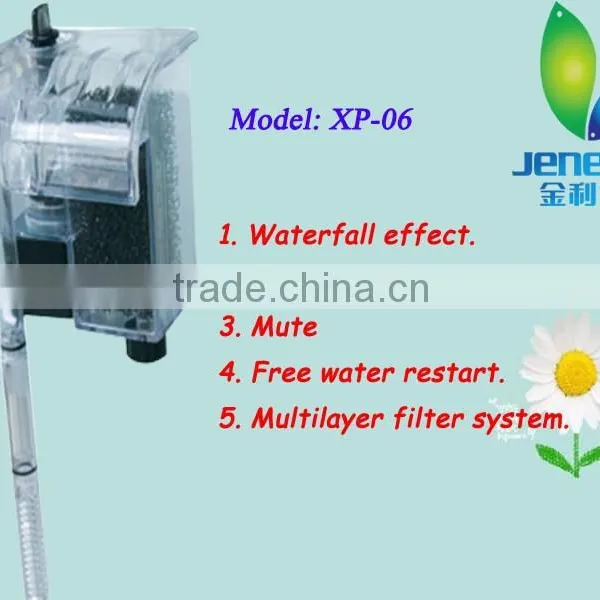 XP-06 Aquarium Fish Tank External Hang on Power Filter Pump photo-3