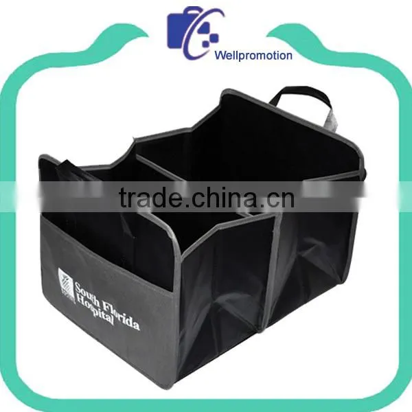 600D Polyester Car Fabric Travel Organizer With Big Capacity photo-3
