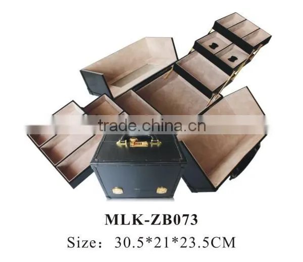 Mirror Fabric Jewelry Storage Box, Jewelry Box Manufacturers China photo-2