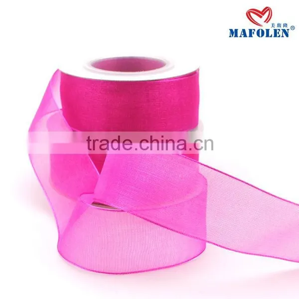 100% Nylon Organza Ribbon / Sheer Ribbon photo-5