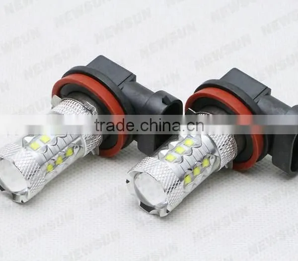 High Power White H8 80W C REE LED Headlight Fog Driving Lights Bulb photo-2