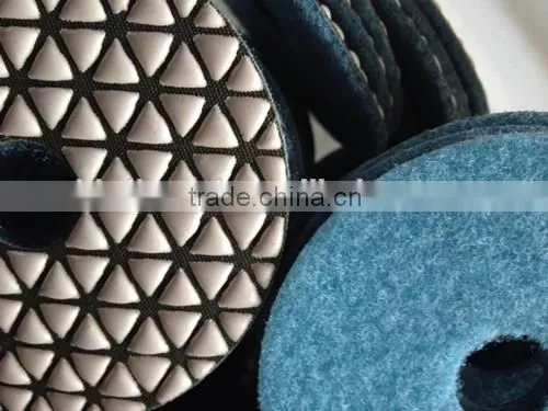 4" Dry Diamond Polishing Pad,marble Granite Polishing Pad photo-4
