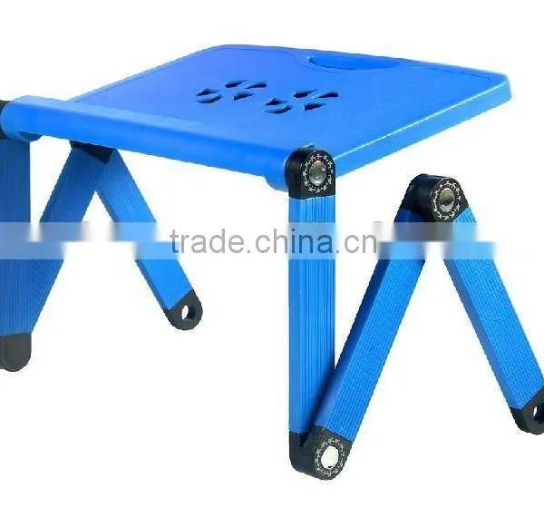 Hottest Full Aluminum Foldable Cooling Table for Laptop